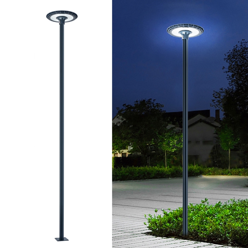 Brilagi - Metallmast für URBAN-Außenbeleuchtung, 4 m, Ø 58 mm, Anthrazit