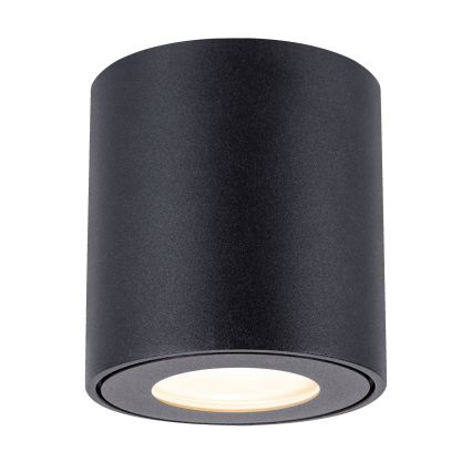 Brilagi - Luminaire de salle de bains LED RGBW dimmable MIA 1xGU10/30W/230V 2700-6500K Wi-Fi 84x80 mm noir IP54