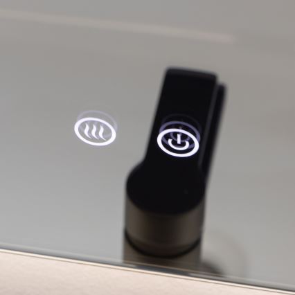 Brilagi - Miroir chauffant de salle de bains LED à intensité variable avec rétroéclairage DIANA LED/17W/230V 60x60 cm 3000/4000/6500K IP44 IRC 90