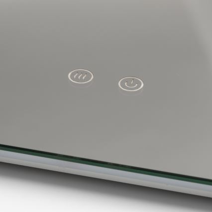 Brilagi - Miroir chauffant de salle de bains LED à intensité variable avec rétroéclairage DIANA LED/17W/230V 60x60 cm 3000/4000/6500K IP44 IRC 90