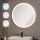 Brilagi - Miroir chauffant pour salle de bains à LED à intensité variable, rétroéclairé ALU PRO LED/18W/230V Ø 60 cm 3000/4000/6500K IP44 chrome brillant CRI 90