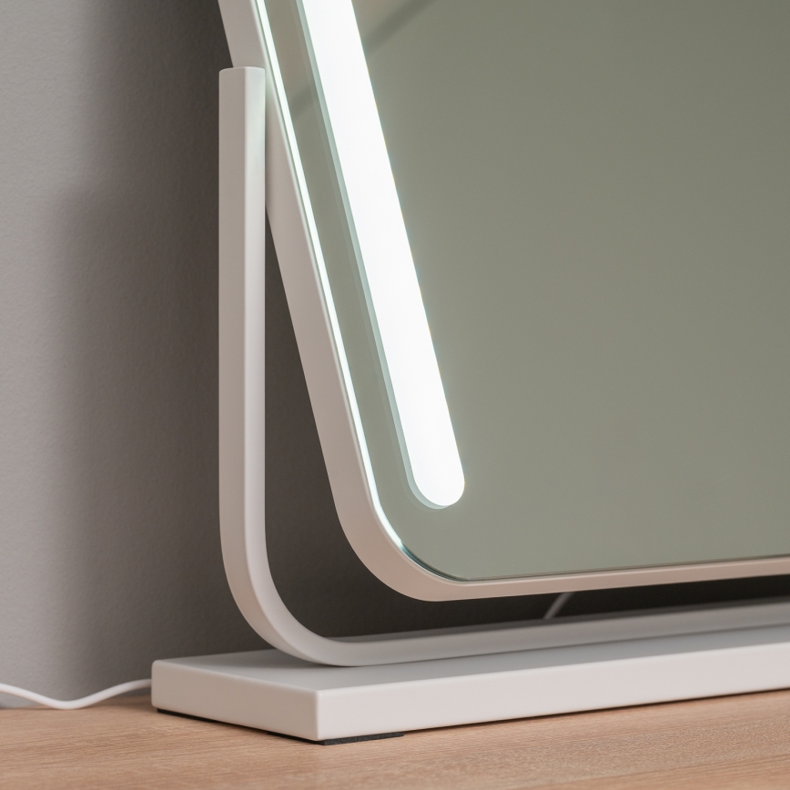 BRILAGI - Miroir de maquillage LED à intensité variable CALIFORNIA LED/22W/230V 3000/4000/6500K 58 x 43 cm blanc