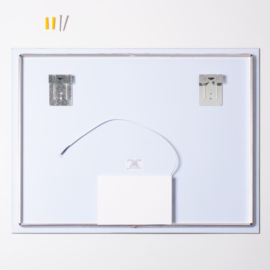 Brilagi - Miroir de salle de bains LED LUCE LED/28W/230V 60x80 cm IP44 IRC 90 à intensité variable + CCT