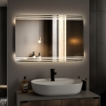 Brilagi - Miroir de salle de bains LED MELZO LED/30W/230V 60x90 cm IP44 CRI 90 à intensité variable + CCT