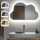 Brilagi - Miroir de salle de bains NUVOLA LED/19W/230V 37x60 cm IP44 IRC 90 dimmable + CCT