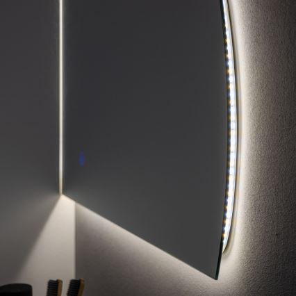 Brilagi - Miroir de salle de bains LED QUARTIERE LED/18W/230V 50x55 cm IP44 IRC 90 dimmable + CCT