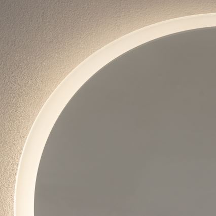 Brilagi - Miroir LED pour salle de bains BERNATE LED/19W/230V Ø 60 cm argenté IP44 IRC 90 dimmable + CCT