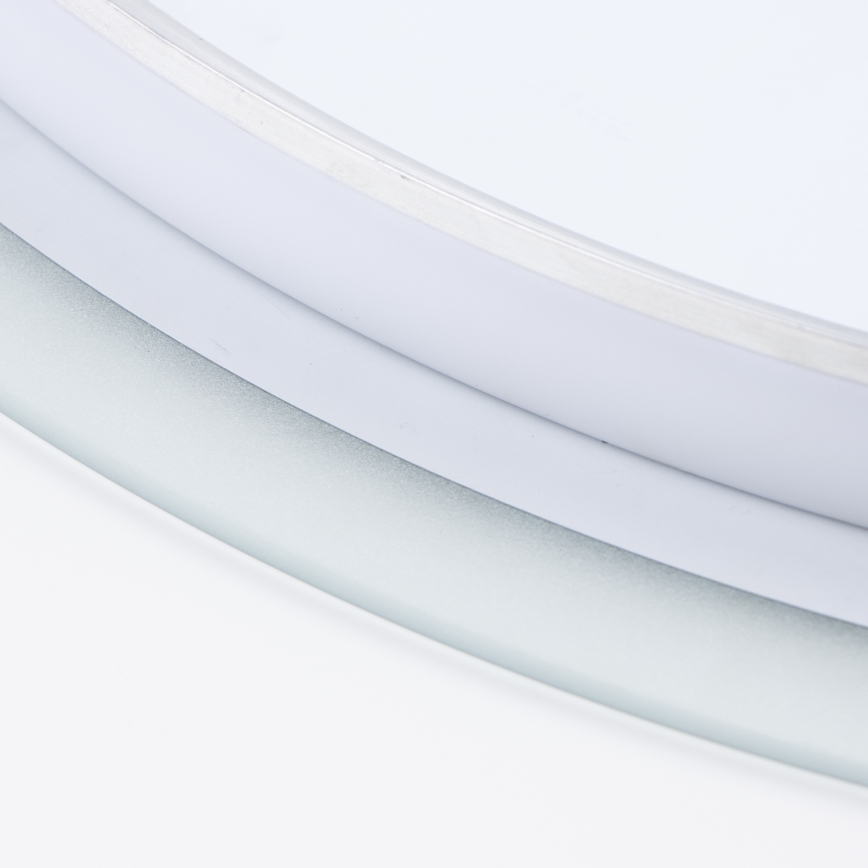 Brilagi - Miroir LED pour salle de bains BERNATE LED/19W/230V Ø 60 cm argenté IP44 IRC 90 dimmable + CCT