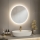 Brilagi - Miroir LED pour salle de bains BERNATE LED/19W/230V Ø 60 cm argenté IP44 IRC 90 dimmable + CCT