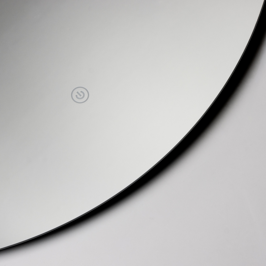 Brilagi - Miroir LED de salle de bain LUNA LED/26W/230V Ø 80 cm IP44 CRI 90 dimmable + CCT
