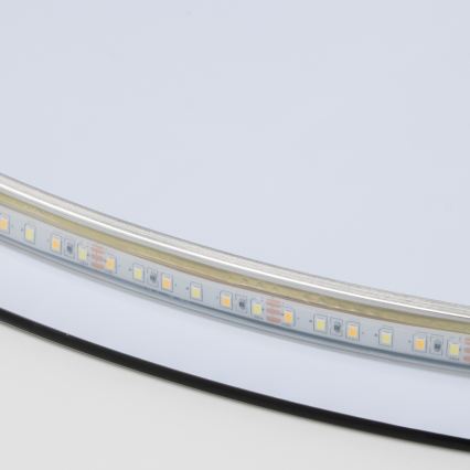 Brilagi - Miroir LED de salle de bain LUNA LED/26W/230V Ø 80 cm IP44 CRI 90 dimmable + CCT
