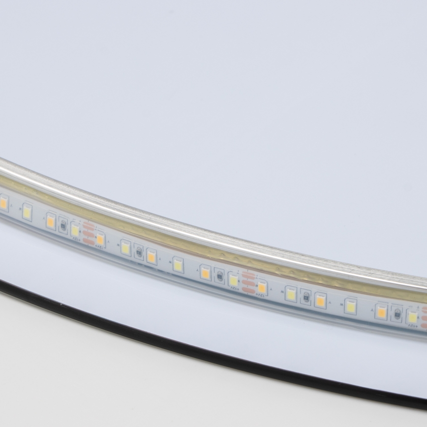 Brilagi - Miroir LED de salle de bain LUNA LED/26W/230V Ø 80 cm IP44 CRI 90 dimmable + CCT