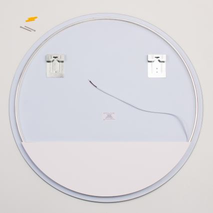 Brilagi - Miroir LED de salle de bain LUNA LED/26W/230V Ø 80 cm IP44 CRI 90 dimmable + CCT