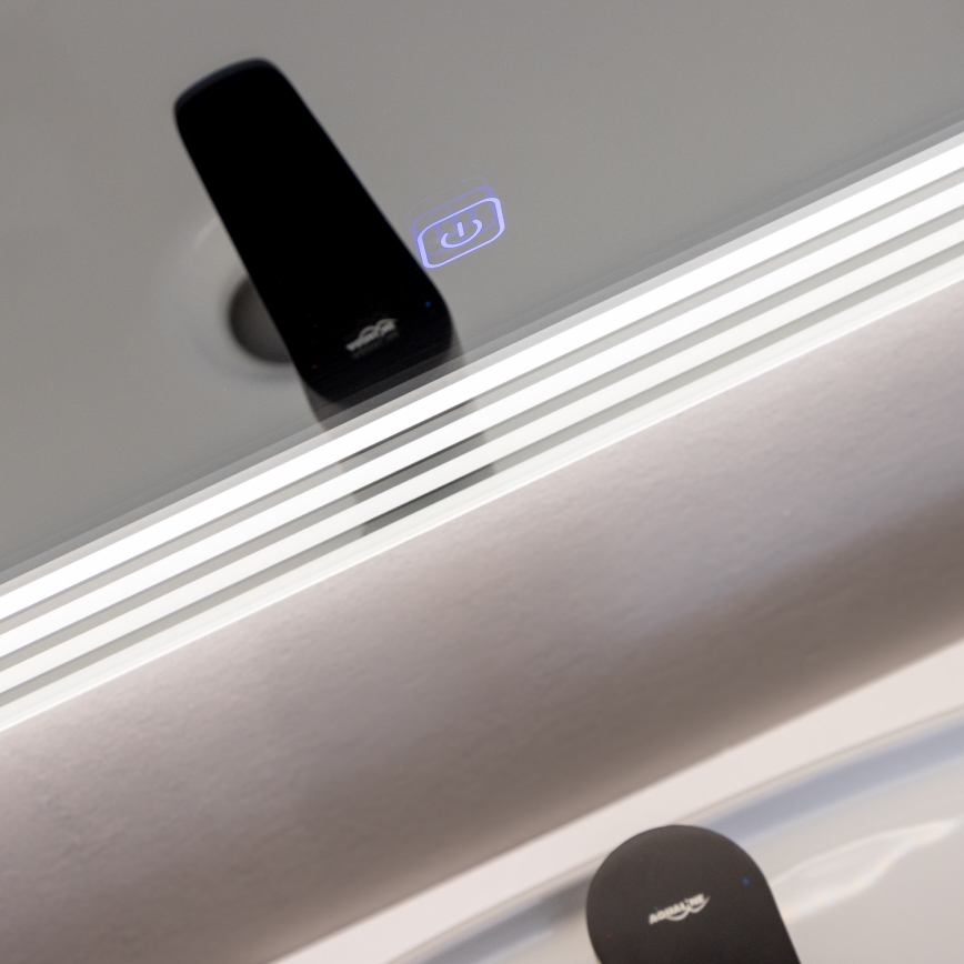 Brilagi - Miroir de salle de bains LED MELZO LED/30W/230V 60x90 cm IP44 CRI 90 à intensité variable + CCT