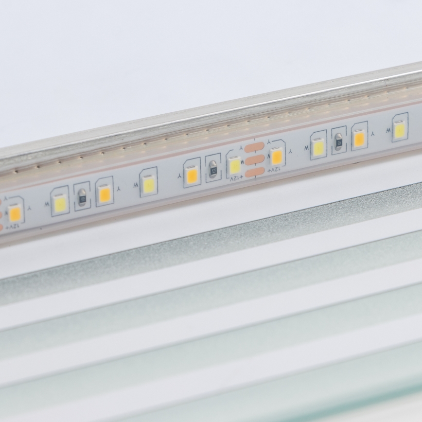 Brilagi - Miroir LED pour salle de bains MELZO LED/28W/230V 60x80 cm IP44 IRC 90 avec variateur + CCT