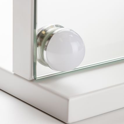 Brilagi - Miroir de maquillage LED dimmable HOLLYWOOD LED/15W/230V 3000/4000/6500K