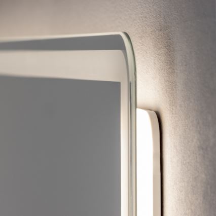 Brilagi - Miroir de salle de bain LED chauffant anti-buée, rétroéclairé et dimmable BELLA LED/19W/230V 60x90 cm 3000/4000/6500K IP44 CRI 90