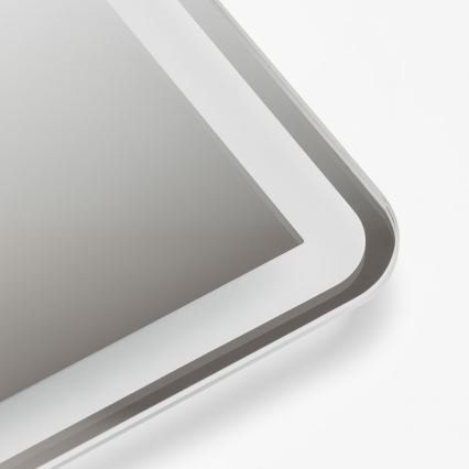 Brilagi - Miroir de salle de bain LED chauffant anti-buée, rétroéclairé et dimmable BELLA LED/19W/230V 60x90 cm 3000/4000/6500K IP44 CRI 90