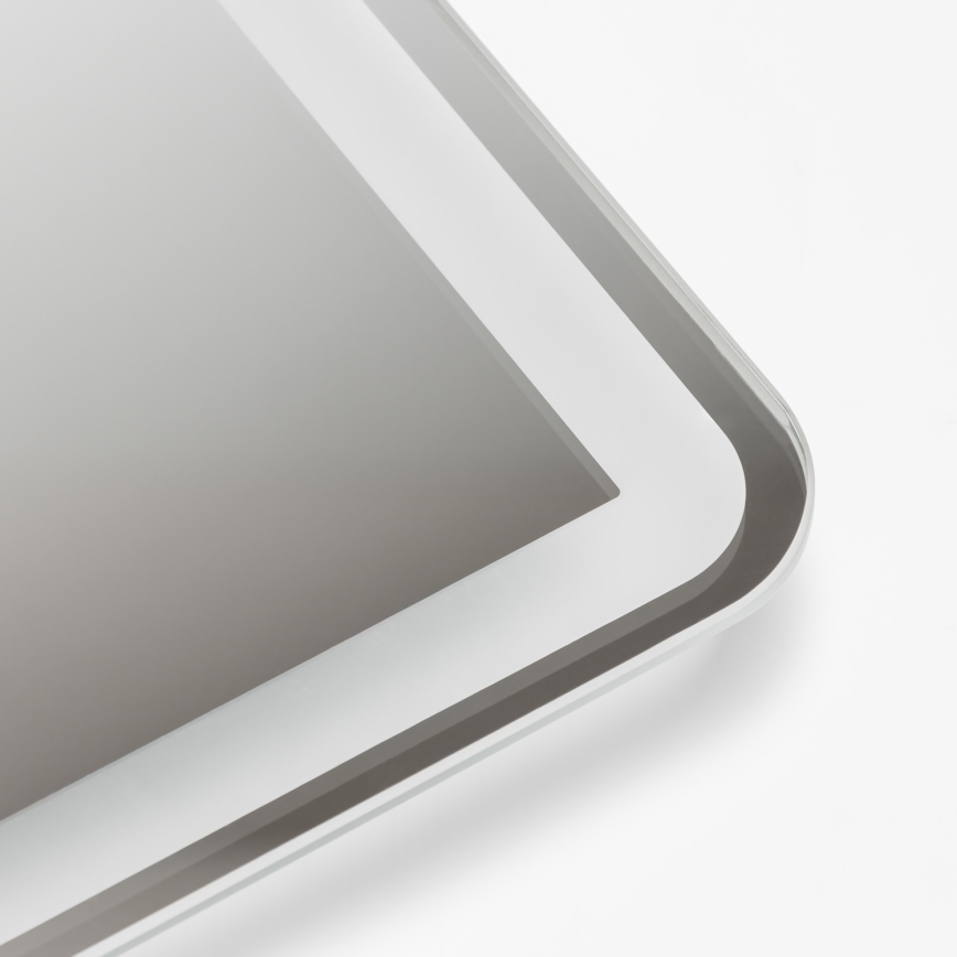 Brilagi - Miroir de salle de bain LED chauffant anti-buée, rétroéclairé et dimmable BELLA LED/19W/230V 60x90 cm 3000/4000/6500K IP44 CRI 90