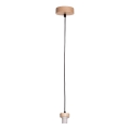 BRILAGI - Netzkabel PARTY 1xE27/60W/230V Ø 10 cm Eiche