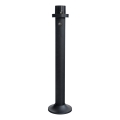 BRILAGI - Palo da esterno per lampada con sensore di movimento e crepuscolare HARBOR 1xE27/40W/230V 90 cm IP33 nero