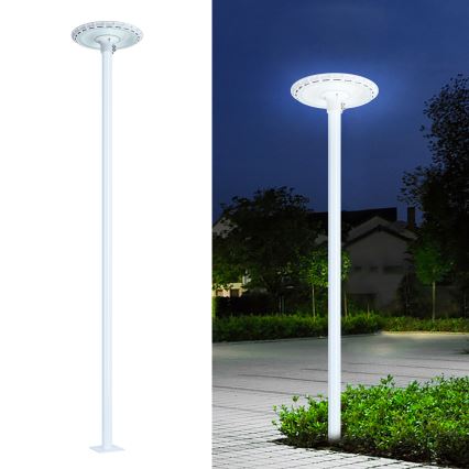 Brilagi - Palo in metallo per illuminazione esterna URBAN 3 m palo diametro 58 bianco opaco