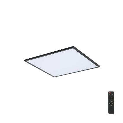 Brilagi - Plafoniera LED dimmerabile SLIMFRAME LED/36W/230V 45x45 cm 3000-6000K nera + telecomando