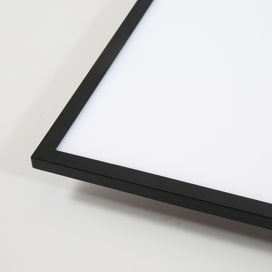 Brilagi - Plafoniera LED dimmerabile SLIMFRAME LED/58W/230V 60x60 cm 3000-6000K nero + telecomando