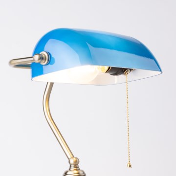 Brilagi - Paralume di ricambio per lampada da tavolo BANK OFFICE blu