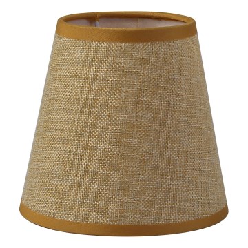 Brilagi - Paralume universale NUBILA E27 13x9 cm marrone chiaro