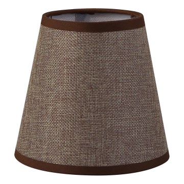 Brilagi - Paralume universale NUBILA E27 13x9 cm marrone
