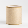 Brilagi - Paralume universale NUBILA E27 15,5x14 cm marrone chiaro