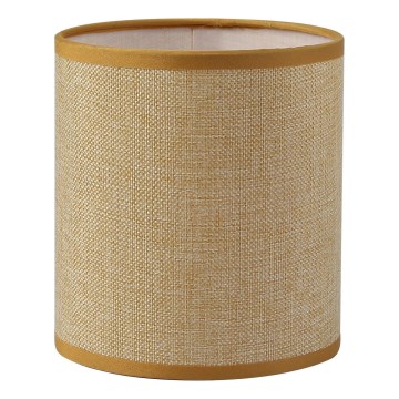 Brilagi - Paralume universale NUBILA E27 15,5x14 cm marrone chiaro