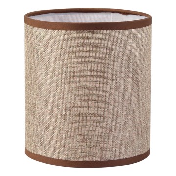 Brilagi - Paralume universale NUBILA E27 15,5x14 cm marrone