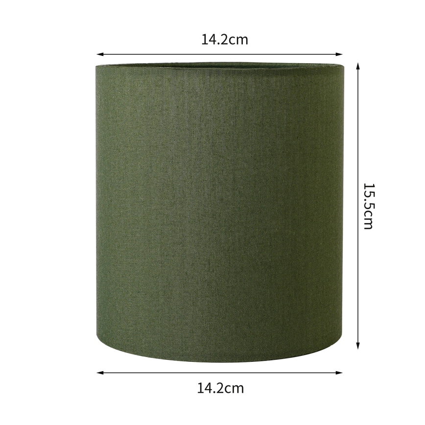 Brilagi - Paralume universale NUBILA E27 15,5x14 cm verde
