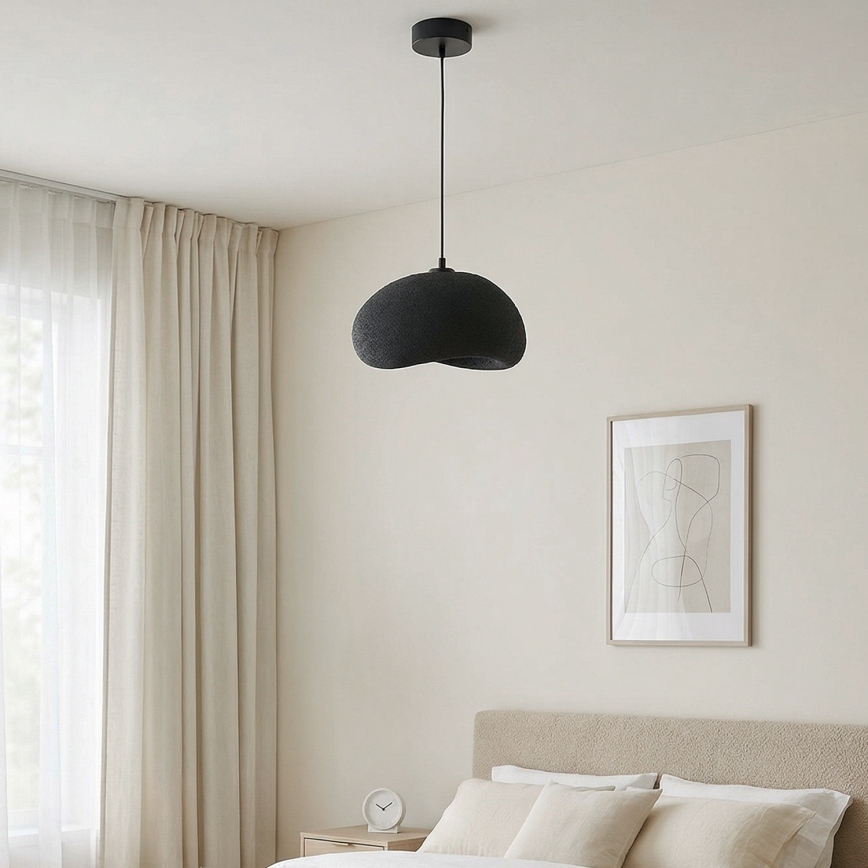 Brilagi - Pendelleuchte am Kabel WABI SABI 1xE27/40W/230V Ø 35 cm schwarz