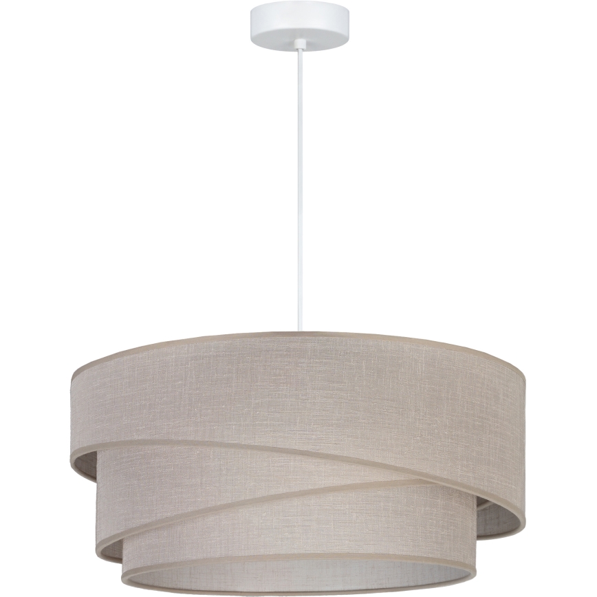 Brilagi - Pendelleuchte an Kabel ARROW 1xE27/60W/230V Ø 45 cm beige