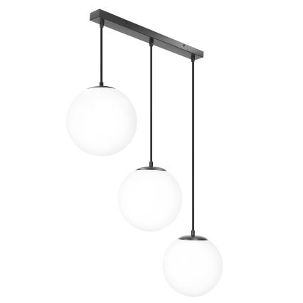 BRILAGI - Pendelleuchte an Kabel POLOS 3xE27/40W/230V schwarz