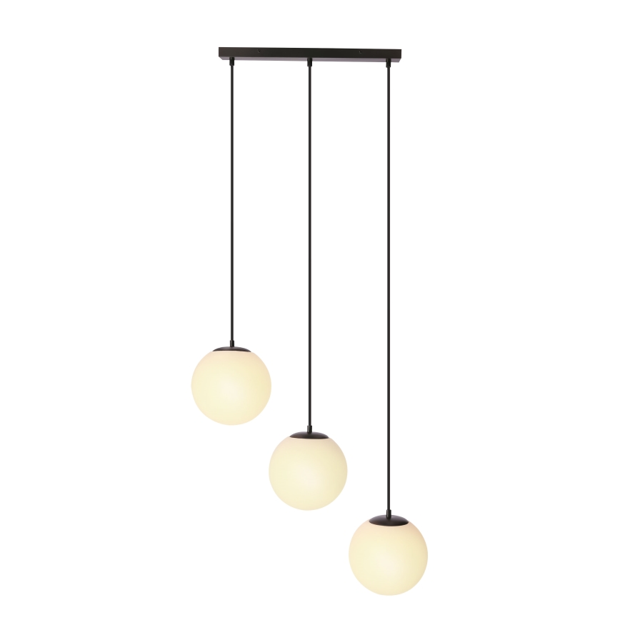 BRILAGI - Pendelleuchte an Kabel POLOS 3xE27/40W/230V schwarz