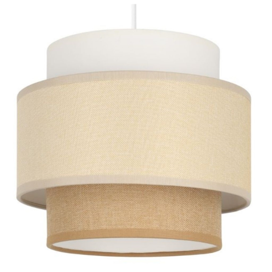 Brilagi - Pendelleuchte an Kabel RESNA 1xE27/60W/230V Ø 20 cm creme/beige
