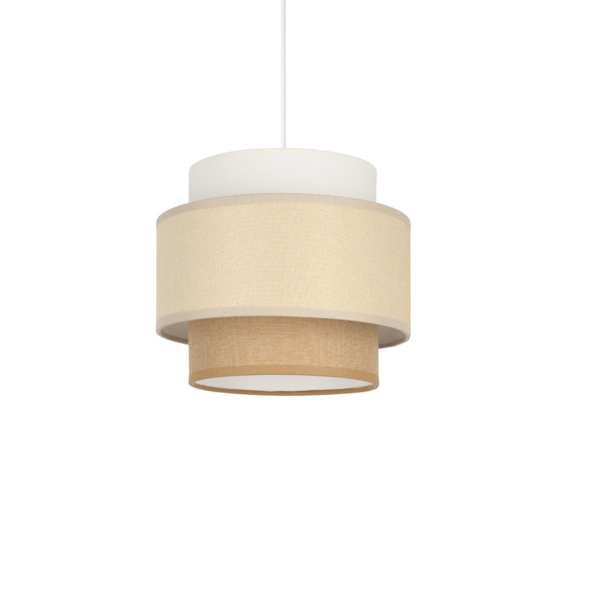 Brilagi - Pendelleuchte an Kabel RESNA 1xE27/60W/230V Ø 20 cm creme/beige
