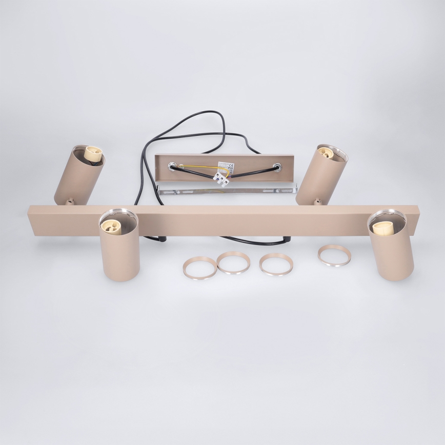 Brilagi - Pendelleuchte an Kabel SELE 4xGU10/30W/230V beige