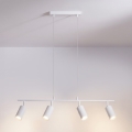 Brilagi - Pendelleuchte an Kabel SELE 4xGU10/30W/230V weiß