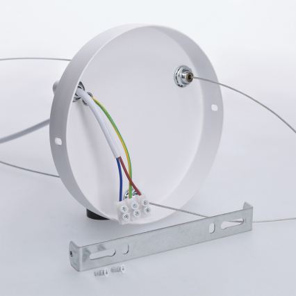 BRILAGI - Pendelleuchte an Kabel SELE 4xGU10/30W/230V weiß