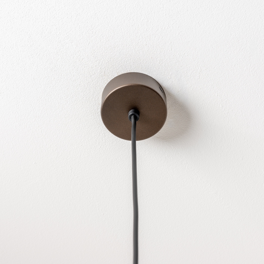 BRILAGI - Pendelleuchte an Kabel VULCANO 3xG9/8W/230V bronze/rauchbeige