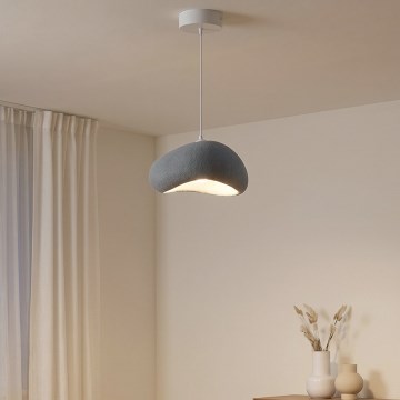 Brilagi - Pendelleuchte an Kabel WABI SABI 1xE27/40W/230V Ø 35 cm grau