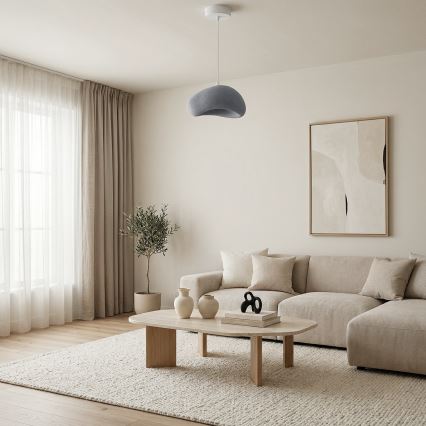 Brilagi - Pendelleuchte an Kabel WABI SABI 1xE27/40W/230V Ø 35 cm grau
