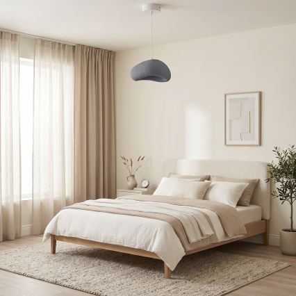 Brilagi - Pendelleuchte an Kabel WABI SABI 1xE27/40W/230V Ø 35 cm grau