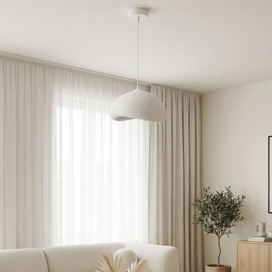 Brilagi - Pendelleuchte an Kabel WABI SABI 1xE27/40W/230V Ø 35 cm weiß