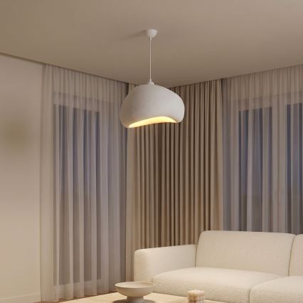 Brilagi - Pendelleuchte an Kabel WABI SABI 1xE27/40W/230V Ø 42 cm weiß